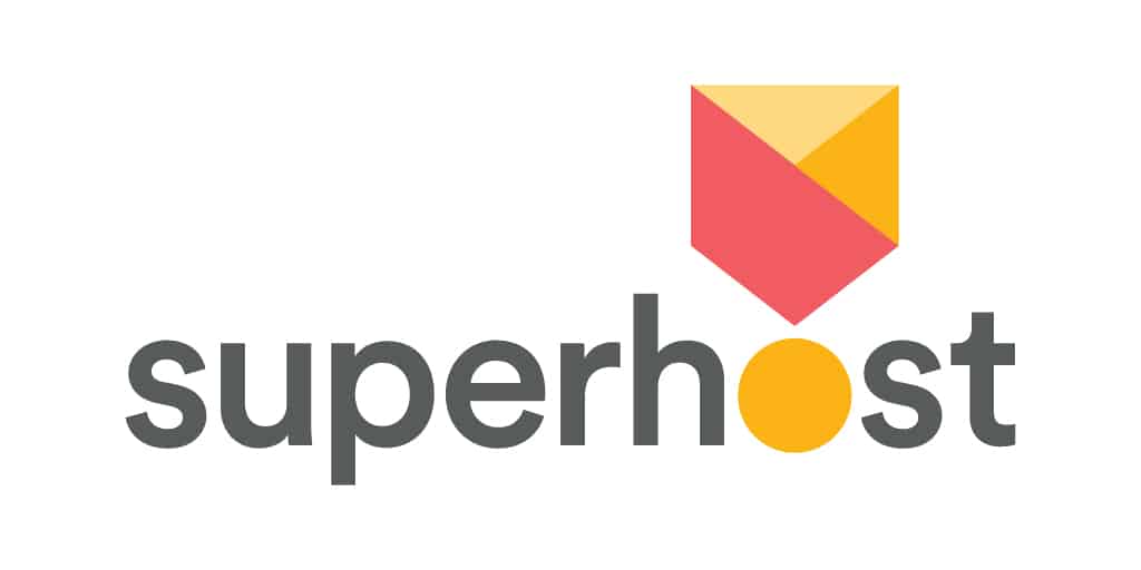 superhost logo words